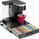 Storage Organizer Drawer for K-Cup Pods, ZECENN Coffee Pods Holder for Keurig Pods, Coffee Station Organizer Coffee Bar Accessories (36 Pods Capacity -Storage Drawer)