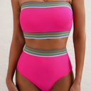 Hobie Women's Standard Merrow Hipster Swimsuit Bottom (Multi//Palms Up)