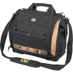 Custom Leathercraft1537 Multi-Compartment Tool Carrier, 30 Pocket, 13 In.