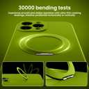 MCFANCE Magnetic Silicone Case with Stand for iPhone 13 Pro Max (6.7 inch) | Compatible with MagSafe, Shockproof Protection, Anti-Scratch Microfiber Lining | Mustard Green