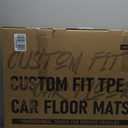 TPE All-Weather Floor Mats for Honda CR-V 2023 2024 2025 2026| Custom Fit Heavy Duty Truck Floor Liners | Front & Rear Row Protection | Durable, Odorless, Easy to Clean (3-Piece Set, Black)