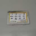 Fgruh 560PCS M6 Hex Socket Button Head Bolt Assortment Kit, M6-1.0x10/12/14/16/20/25/30/35 mm Button Head Cap Bolts Nuts Washers Screws Assorted Set, Grade 12.9 Alloy Steel Black Zinc Plated