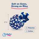 My Pet & Me  Knotted Ball Rope Dog Toy (2.7 Inch)  Dog Chew Toy for Puppies and Small Dogs  Ideal for Fetch, Teething, and Interactive Play