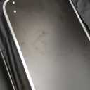 VEVOR Extra Long Folding Portable Bar Tradeshow Podium Table for Indoor, Outdoor, Party, Picnic, Exhibition, Includes Carrying Case, Storage Shelf and Black Skirt, 77.95" x 15.16" x 34.65"