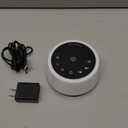 Color Noise Sound Machines with 10 Colors Night Light 25 Soothing Sounds and Sleep White Noise Machine 32 Volume Levels 5 Timers Adjustable Brightness Memory Function for Adults Kids Baby (White)