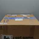 SNSLXH 5 Pack Stackable Closet Storage Basket, Multifunctional & Foldable Closet Organizer for Bathroom Kitchen Laundry Room Wardrobe Storage, Space-Saving Clothes Storage Drawer Organizer, White