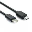 3FT USB C to Micro USB Data & Charge Cable for Old Phones, Smartphones, Cameras, Headphones - Compatible With MacBook, iPhone 15, Samsung, LG, Moto, PC/Laptop With USB C Port