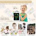 2 x Jasonwell LCD Drawing Writing Tablet - Drawing Pad Doodle Board for Kids Toddlers Drawing Toy Educational Learning Toys Christmas Birthday Gift 2 3 4 5 6 7 8 Year Old Girls Boys (White Unicorn)