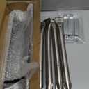 Grill Replacement Parts for Kenmore 146.34611410, 146.16198211, 146.23679310, 146.16142210, 146.46365610, 146.23673310,146.46372610 Gas Grill, Porcelain Steel Heat Plate Shield,Burner Tube Repair Kit