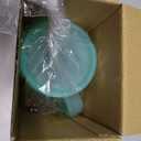 Tumbler Silicone Sippy Cup for Toddler with Straw and Handle, Water Bottle for Baby& Infant, 9oz Kids Cups Spill Proof, BPA Free, Toddler Travel Essential, Clear Green