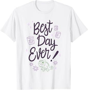 Disney Tangled Best Day Ever! Pascal Outline Portrait T-Shirt XL Disney Tangled Best Day Ever! Pascal Outline Portrait T-Shirt XL