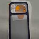 TAURI for iPhone 17 Pro Case, Full Camera Protection with Screen Protector, Translucent Matte Military-Grade Protection Shockproof Slim Phone Case for iPhone 17 Pro, Matte Blue