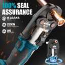 SWANSOFT 22kN Electric Hydraulic Crimping Tool for VUS 1/2"-1" Copper Pipes