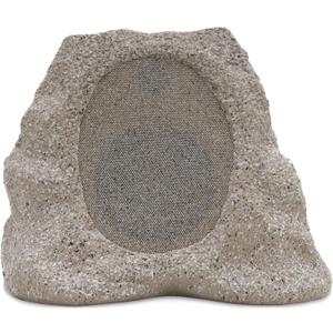 Victrola Rock Speaker Connect, Stone, Wireless Outdoor with Bluetooth 5.3, 22-Hour Battery Life, with Solar Charging, Link Up to 20 Rock Speakers, IP65 Water & Dust Resistant Speaker (Single, Stone)