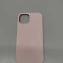 AOTESIER Magnetic for iPhone 13 Case, [Compatible with MagSafe][Military Shockproof Protection] Food Grade Silicone Case with Soft Anti-Scratch Microfiber Lining, 6.1 inch, Chalk Pink