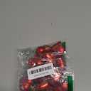 Set of 12 Red Heart Ornaments for Christmas Valentine Tree Decorations, 1.8 inch Mini Valentines Ornaments for Small Tree, Heart Shaped Plastic Shatterproof Hanging Balls Holiday Party Decor