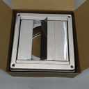 4 Inch Stainless Steel Dryer Vent Cover - Air Vent Gravity Moving Flap Grille