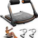 Niceday Ab Workout Equipment, Ab Machine for Stomach Workout, Ab Trainer Machine for Home, Ab Crunch Machine for Home Exercise, Sit Up Machine with 330 LBS Weight Capacity with Resistance Bands