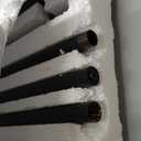 Metal Freestanding Coat Rack with Marble Base Heavy Duty Clothes Rack Coat Tree Stand Hat Rack for Corner Bedroom Entryway Living Room Hotel 19.69 x 11.02 x 68.9 Inches (Black)