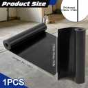 Neoprene Rubber Sheet, Roll 1/16 Inch /24" W X 118" L, Black | 1 Pcs, Wear Resistant Strip Roll for DIY Gaskets and Seals, Durable Neoprene for Flooring Mats Crafts, Roofing Grade