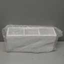 Wood Flatware Organizer, Rustic Utensil & Silverware Holder for Forks, Spoons, Knives, Farmhouse Kitchen Cutlery Caddy Bin Countertop - White