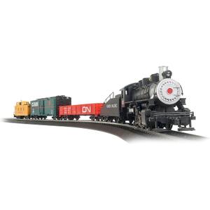 Bachmann Trains - Pacific Flyer Ready To Run Electric Train Set - HO Scale