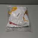 Zombies Costume for Girls, 3PCS Kids Cheerleader Uniform Outfit Halloween Cosplay Party Clothes (4-5 Years, White Pants)