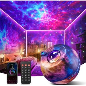 Star Projector, 15 Colors Galaxy Projector for Bedroom Adults,15 White Noise Star Projector for Ceiling for Adults ,Bluetooth Star Projector Galaxy Light Projector, Star Lights for Ceiling Projector