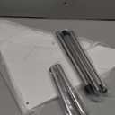 Weenson Bathroom Counter Organizer Over Sink for Toiletries Makeup, Kitchen Countertop Organizer Spice Rack for Salt, 2-Tier Corner Counter Shelf for Coffee Area Storage Dresser Table Bamboo (White)