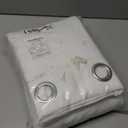 NICETOWN 100% Blackout Window Curtain Panels, Cold and Full Light Blocking Drapes with Black Liner for Nursery, 84 inches Drop Thermal Insulated Draperies (White, 2 Pieces, 52 Wide Each Panel),Pure White, 52"W x 84"L (Pack of 2)