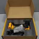 3" Mini Circular Saw Compatible With DeWalt 20V MAX Battery(NO Battery) Cordless Cut Off Tool with Brushless Motor,3" Blades,19500RPM,Removable Dust Cover for Metal/Wood/Tile/Plastic (Yellow and Black)