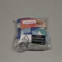 Hylaea Merino Wool Ski Socks Kids, Knee-high Warm Thermal Snowboard Skating Socks for Boys Girls Toddler (XX-Small, Grey Blue (2 Pairs))