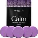 Miracle Made Lavender Aromatherapy Shower Steamers Essential Oil Shower Bombs for Relaxation, Nasal Relief & Daily Self-Care 14 Shower Melt Tablets