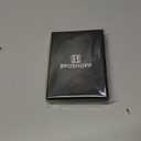 BROSHOPP Leather Bifold Men's Wallet with Cash Slots