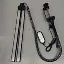 Double Head LED Desk Lamp, 3 Colors Stepless Dimmable Table Light Dual Swing Arm Light Desk Flexible Gooseneck Desk Lighting for Home Office USB 5v Plug in 10w