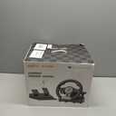 PXN Steering Wheel V3II 180 PC Gaming Racing Wheel Driving Wheel, with Linear Pedals and Racing Paddles for PC, PS4, Xbox One, Xbox Series X|S, and Switch - Black