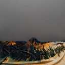 Misty Autumn Forest Blanket, Fall Tree Blankts, Gifts for Women and Nature Lovers, Home Dorm Cabin Pet Area Picnic and Travel Decor, Soft Cozy Lightweight Flannel Throw,  50x60 inch, Autumn Forest