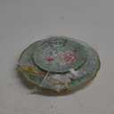 CHANJOON 3 Tier Ceramic Vintage Cake Stand with Beautiful Classic Rose Pattern, Food Rack for Displaying Cake Platter (Green)
