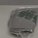 Amazon Basics Under Bed Fabric Zipper Blanket Storage Container Bag with Window and Handle  18 x 42 x 6 inches, Gray