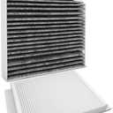 Cabin Air Filter Kit Fit for Mercedes Benz C250/C300/C400/E300/E350/E400 GT43/GT53/C43/C63/C450/CLS53/E43/E53/E63 AMG 2015-2023 Select Models, Replace 2058350147 1668300218