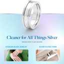 3 x Hagerty Silver Cleaner and Tarnish Remover for Silver Jewelry, Dipping Basket Included-Kosher Certified, Made in The USA, 7 fl. oz.