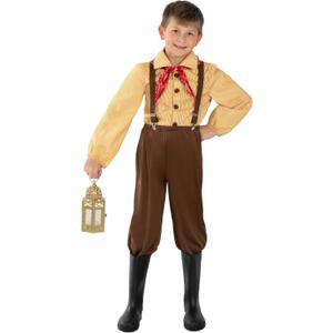 Morph Boys Pioneer Costume - Kids Colonial Costume Boys - Villager Farmer Costumes for Kid Halloween Costumes For Kids (Small)