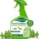 Peppermint Oil Rodent Repellent Spray Pet & Kid Safe Indoor/Outdoor Mouse, Rat & Squirrel Deterrent for Home, Garage, Attic, RV & Car Engines (32oz)