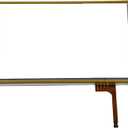 Touch Screen Digitizer Glass on Navigation Radio LCD 7 inch 4 Pin Replacement for Toyota Prius 2004-2009 Replaced OE# LTA070B510F LTA070B511F LTA070B512F