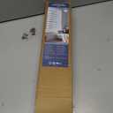No Drill Motorized Zebra Blinds with Remote, 25"W x 72"H