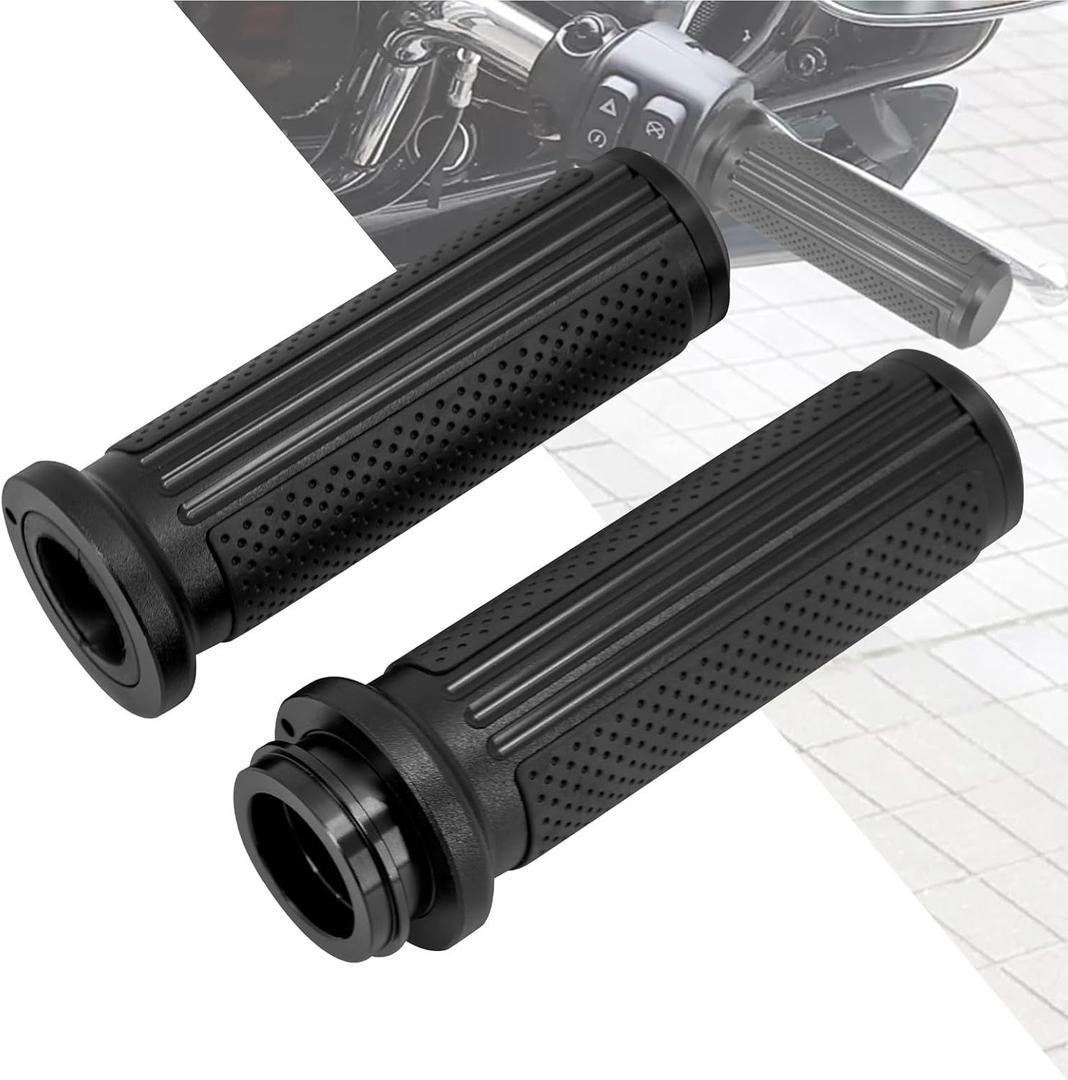 Electronic Throttle Control Handlebar Grips for 1" / 25mm Handle Bars Fit for Harley Touring Road Glide Road King Street Glide Tri Glide Electra Glide Dyna Softail