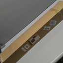 UNISHADES Cordless Bamboo Roman Shades for Windows, Blinds Size (25.5" W 64" H) Colour (Highfield Teak)