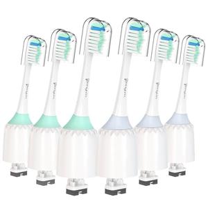 Senyum Toothbrush Heads for Philips Sonicare Replacement Heads E-Series, Essence, Xtreme, Elite, Advance and Clean Care Screw-On Electric Handles, Brush Heads for Philip Sonic Care, 5 Pack