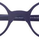 DIDINSKY Readers Presbyopia Reading Glasses Anti Blue Light for Men and Women. Rubber Touch, Flexible Temples and Anti-Reflective Lenses. Indigo +1.0 - HAKONE BIO