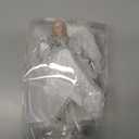 Kurt Adler 14" 10-Light White and Silver Angel Treetop